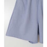 [100-130]【セットアップ対応】麻調タックキュロットパンツ | a.v.v【KIDS】 | 詳細画像6 