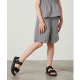 [100-130]【セットアップ対応】タックショートパンツ | a.v.v【KIDS】 | 詳細画像9 