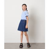 [110-130]【接触冷感/ジメジメ対策】サイドベルトキュロット | a.v.v【KIDS】 | 詳細画像20 