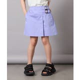 [110-130]【接触冷感/ジメジメ対策】サイドベルトキュロット | a.v.v【KIDS】 | 詳細画像3 