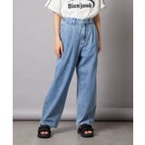 ライトブルー | [130]バレルデニム | a.v.v【KIDS】