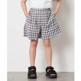 ブラック | [100-160]【セットアップにも出来る】２タックショートパンツ | a.v.v【KIDS】