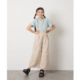 [120-130]サス付きワイドパンツ | a.v.v【KIDS】 | 詳細画像20 