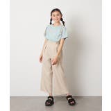 [120-130]サス付きワイドパンツ | a.v.v【KIDS】 | 詳細画像22 