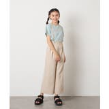 [120-130]サス付きワイドパンツ | a.v.v【KIDS】 | 詳細画像23 