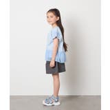 【接触冷感/ジメジメ対策】[100-130]デニムタックキュロット | a.v.v【KIDS】 | 詳細画像15 