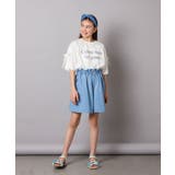 【接触冷感/ジメジメ対策】[100-130]デニムタックキュロット | a.v.v【KIDS】 | 詳細画像33 