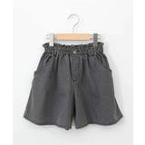 【接触冷感/ジメジメ対策】[100-130]デニムタックキュロット | a.v.v【KIDS】 | 詳細画像36 