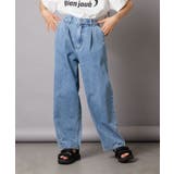 ライトブルー | [140-150]バレルデニム | a.v.v【KIDS】