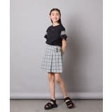 【接触冷感/ジメジメ対策】[160]サイドベルトキュロット | a.v.v【KIDS】 | 詳細画像11 