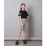 【接触冷感/ジメジメ対策】[160]サイドベルトキュロット | a.v.v【KIDS】 | 詳細画像12 