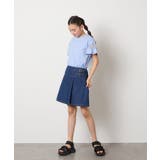 【接触冷感/ジメジメ対策】[160]サイドベルトキュロット | a.v.v【KIDS】 | 詳細画像21 