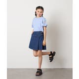 【接触冷感/ジメジメ対策】[160]サイドベルトキュロット | a.v.v【KIDS】 | 詳細画像22 