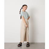 [160]サス付きワイドパンツ | a.v.v【KIDS】 | 詳細画像4 