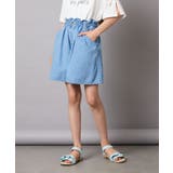 [160]【接触冷感】デニムタックキュロット | a.v.v【KIDS】 | 詳細画像1 