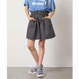 [160]【接触冷感】デニムタックキュロット | a.v.v【KIDS】 | 詳細画像12 