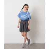 [160]【接触冷感】デニムタックキュロット | a.v.v【KIDS】 | 詳細画像16 