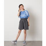 [160]【接触冷感】デニムタックキュロット | a.v.v【KIDS】 | 詳細画像18 