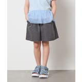 [160]【接触冷感】デニムタックキュロット | a.v.v【KIDS】 | 詳細画像23 