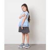 [160]【接触冷感】デニムタックキュロット | a.v.v【KIDS】 | 詳細画像24 