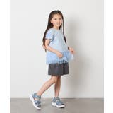 [160]【接触冷感】デニムタックキュロット | a.v.v【KIDS】 | 詳細画像26 