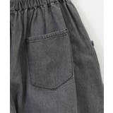 [160]【接触冷感】デニムタックキュロット | a.v.v【KIDS】 | 詳細画像34 