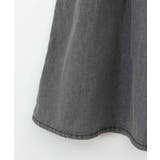 [160]【接触冷感】デニムタックキュロット | a.v.v【KIDS】 | 詳細画像35 