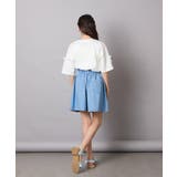 [160]【接触冷感】デニムタックキュロット | a.v.v【KIDS】 | 詳細画像7 