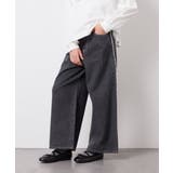 [120-160]フリンジケミカルワイドデニム | a.v.v【KIDS】 | 詳細画像14 