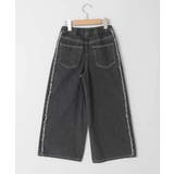 [120-160]フリンジケミカルワイドデニム | a.v.v【KIDS】 | 詳細画像22 