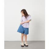[120-160]【接触冷感/綿100％】アソートデザインデニムキュロット | a.v.v【KIDS】 | 詳細画像28 