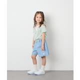 [120-160]【接触冷感/綿100％】アソートデザインデニムキュロット | a.v.v【KIDS】 | 詳細画像6 