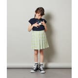 [100-130]【セットアップ対応】アシメプリーツスカパン | a.v.v【KIDS】 | 詳細画像16 