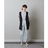 [140-150]サスペンダー付きテーパードパンツ | a.v.v【KIDS】 | 詳細画像30 