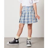 [100-130]レースアッププリーツスカパン | a.v.v【KIDS】 | 詳細画像1 
