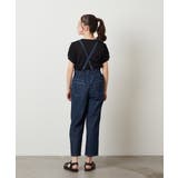 [140-150]サスペンダー付きテーパードパンツ | a.v.v【KIDS】 | 詳細画像10 