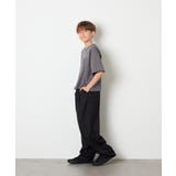 [140-150]【男女兼用】タックワイドバギーパンツ | a.v.v【KIDS】 | 詳細画像27 