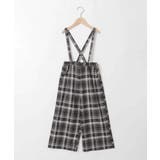 [120-160]サス付きチェックワイドパンツ | a.v.v【KIDS】 | 詳細画像30 