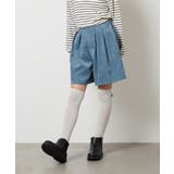 [140-150]【セットアップ対応】ブライトコールタックキュロット | a.v.v【KIDS】 | 詳細画像1 