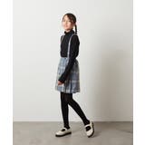 [140-150]サスペンダー付きラップキュロット | a.v.v【KIDS】 | 詳細画像22 
