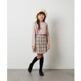 [140-150]サスペンダー付きラップキュロット | a.v.v【KIDS】 | 詳細画像5 