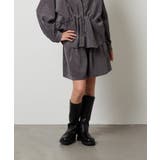 [160]【セットアップ対応】ブライトコールタックキュロット | a.v.v【KIDS】 | 詳細画像1 