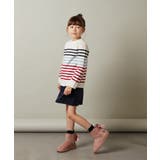 [160]【セットアップ対応】ブライトコールタックキュロット | a.v.v【KIDS】 | 詳細画像12 