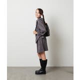 [160]【セットアップ対応】ブライトコールタックキュロット | a.v.v【KIDS】 | 詳細画像39 