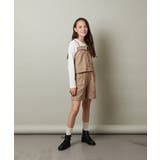 [160]【セットアップ対応】タックショートパンツ | a.v.v【KIDS】 | 詳細画像12 