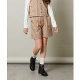 [160]【セットアップ対応】タックショートパンツ | a.v.v【KIDS】 | 詳細画像8 