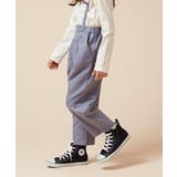 [120-160サスペンダー付きテーパードパンツ | a.v.v【KIDS】 | 詳細画像2 