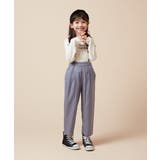 [120-160サスペンダー付きテーパードパンツ | a.v.v【KIDS】 | 詳細画像5 