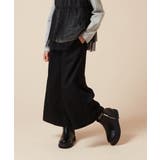 [120-130]サスペンダー付きワイドパンツ | a.v.v【KIDS】 | 詳細画像12 