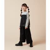 [120-130]サスペンダー付きワイドパンツ | a.v.v【KIDS】 | 詳細画像17 